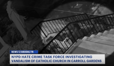 News 12 | Brooklyn | Nypd Hate Crime Task Force Investigates Vandalism At Brooklyn Church