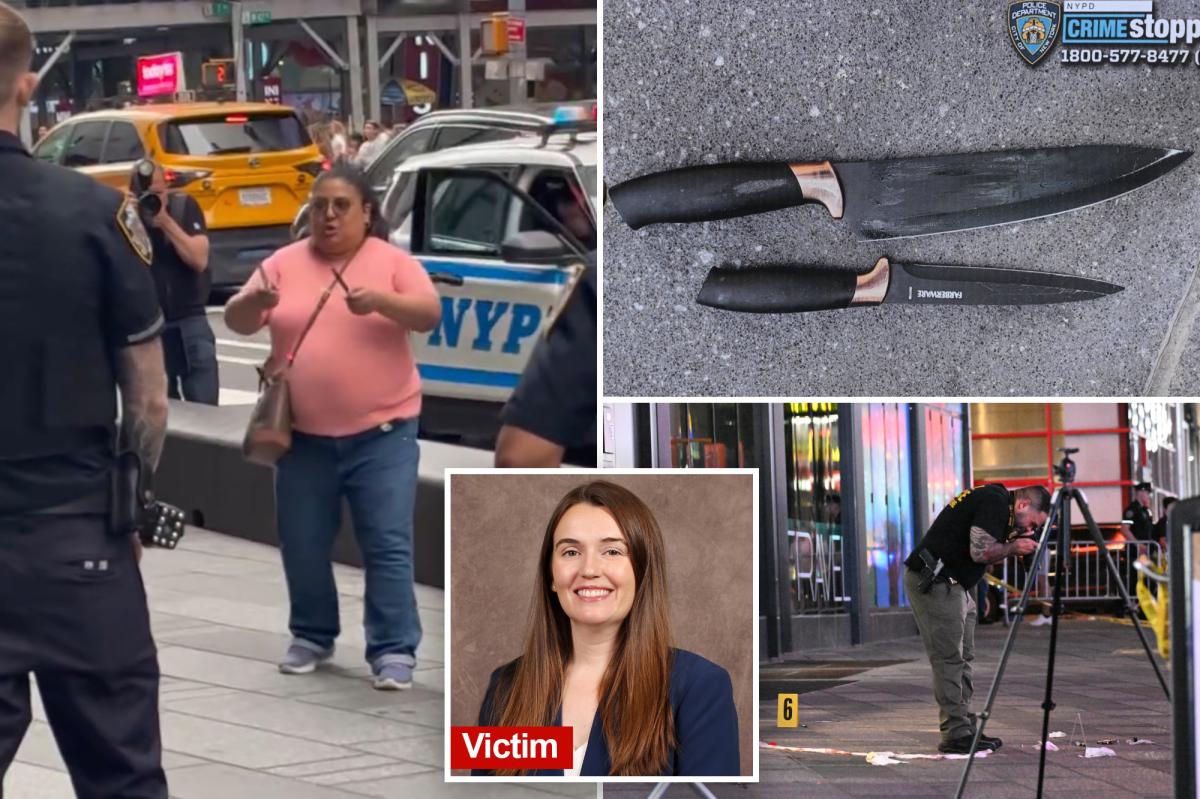 Victim stabbed to death in Times Square rampage was VP at Bank of America, just celebrated 2nd wedding anniversary
