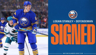 Islanders Sign Logan Stanley to One-Year Contract