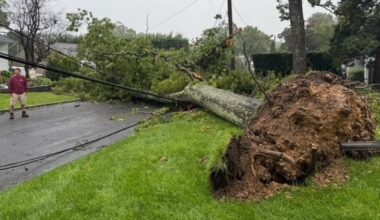 Nor’easter Sunday strong winds, coastal flooding Long Island, New Jersey – NBC New York