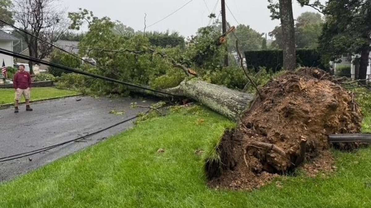 Nor’easter Sunday strong winds, coastal flooding Long Island, New Jersey – NBC New York