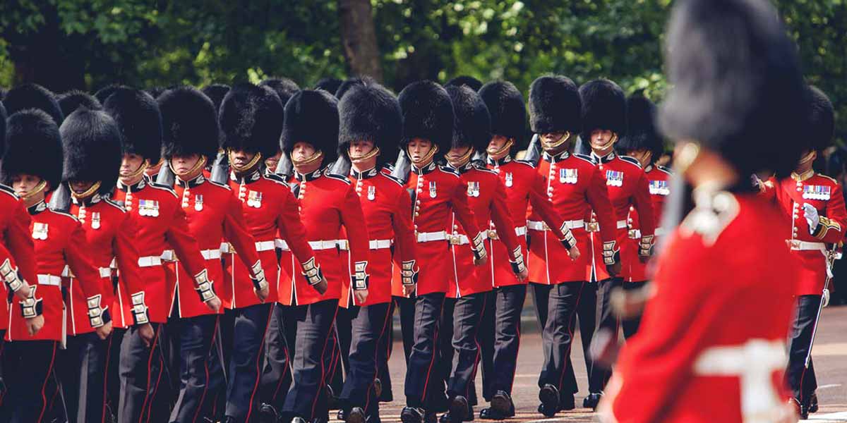 trooping the colour