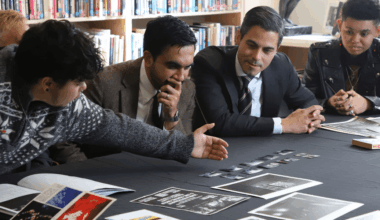 NYC mayor visits LGBTQ+ archive with Dutch PM Rob Jetten