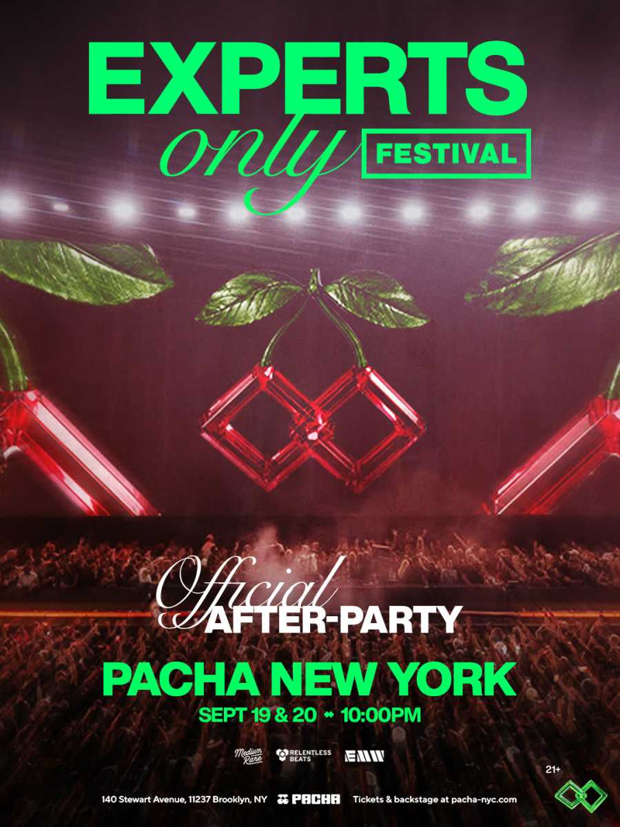 Experts Only Festival flyer