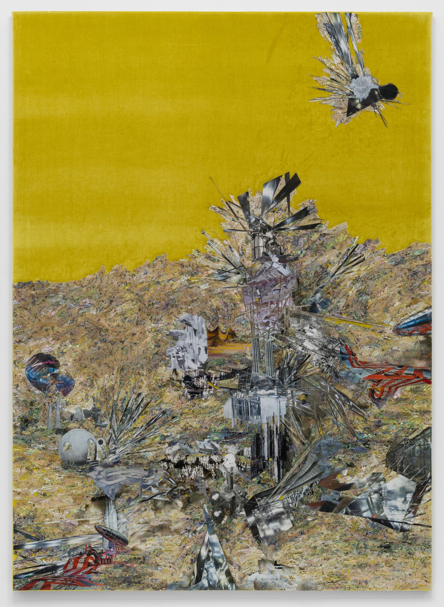 Artist Lee Bul's untitled (willing to be vulnerable—velvet #29) for her solo show at Hauser & Wirth this fall in new york.