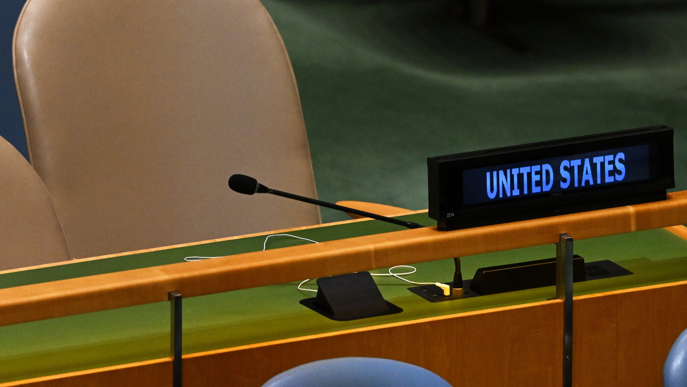 Conflict: Israel and Gaza at the 2026 UN General Assembly : 1A : NPR