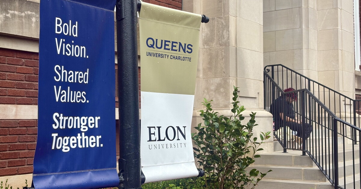 Queens University of Charlotte to return to 'Queens College' name after Elon merger | WFAE 90.7