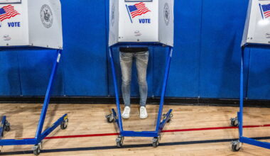 Democrats demand Homeland Security officials fund election security ahead of midterms : NPR