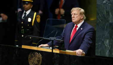 OPINION: Trump's U.N. speech, a stark contrast with past presidents : NPR