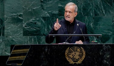 Iran president addresses U.N. in rare speech at war with U.S. : NPR