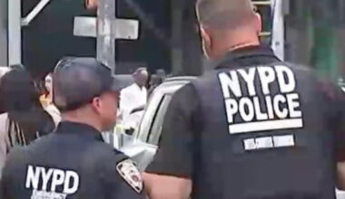 Woman randomly stabs 2 people in New York City's Times Square, killing 1, then is killed by police