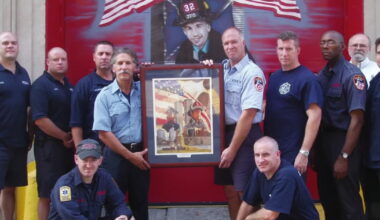 Virginia artist delivered 9/11 painting to every NYC firehouse and precinct