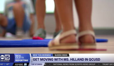 Queen Creek Unified teacher comes full circle, encourages students to get active