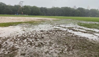 A nor'easter aimed at NYC in time for the Global Citizen Festival could trash Central Park, again