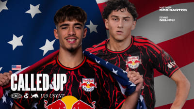 Red Bull New York Defender Matthew Dos Santos and Winger Dennis Nelich Called Up to U-19 USYNT Camp