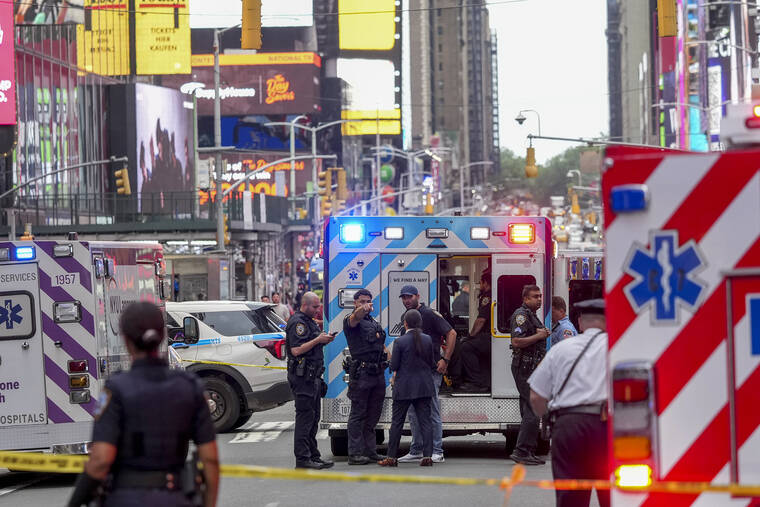 Bank of America vice president killed in Times Square stabbing