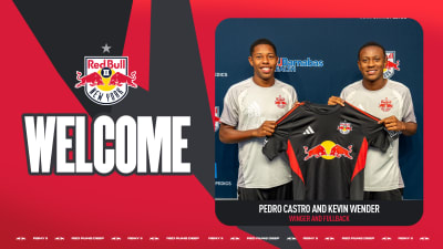 Red Bull New York II Acquire Brazilian Winger Pedro Castro and Fullback Kevin Wender on Loan from Red Bull Bragantino