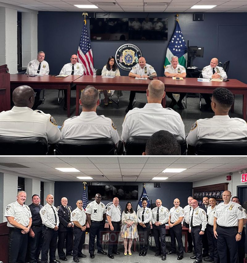 NYPD Brooklyn South Holds High Holiday Security Briefing