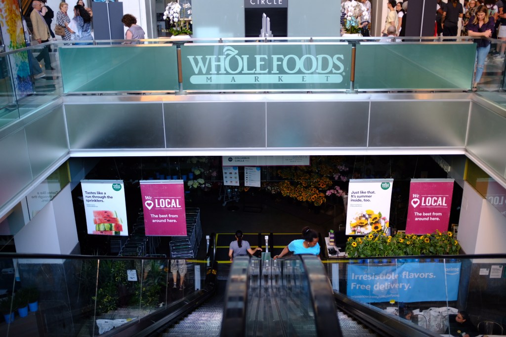 A photo of the Whole Foods at Columbus Circle. 