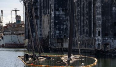 Schooners that graced a Maine-themed quarter or hosted Cousteau rest at the bottom of a NYC canal