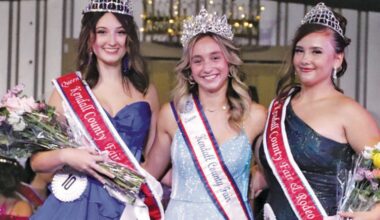 Newcomer Tarrant named County Fair queen