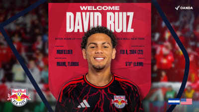 Red Bull New York Acquires Honduran International David Ruiz via Loan from Inter Miami CF