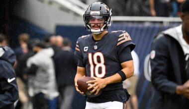 Chicago Bears vs. New York Jets Inactives: Who's In, Who's Out For Week 4