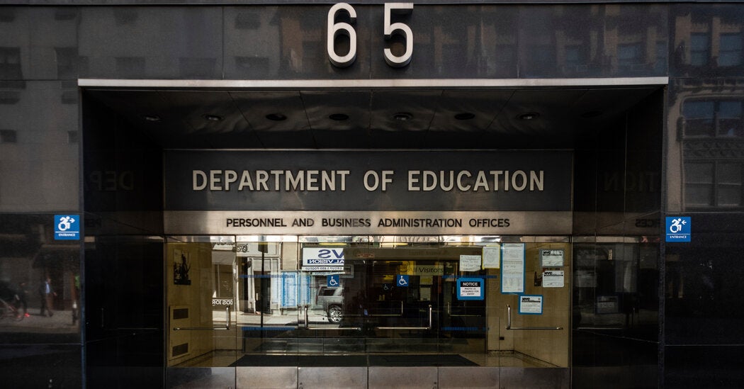 Education Dept. Is Investigating Sexual Misconduct in N.Y.C. Schools