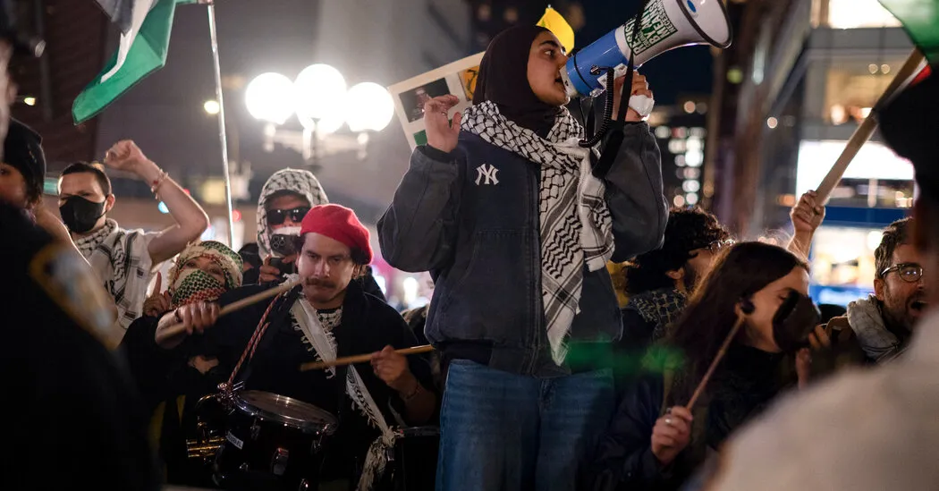 Live Updates: Protests Disrupt NYC Vigil on Anniversary of Oct. 7 Attacks in Israel