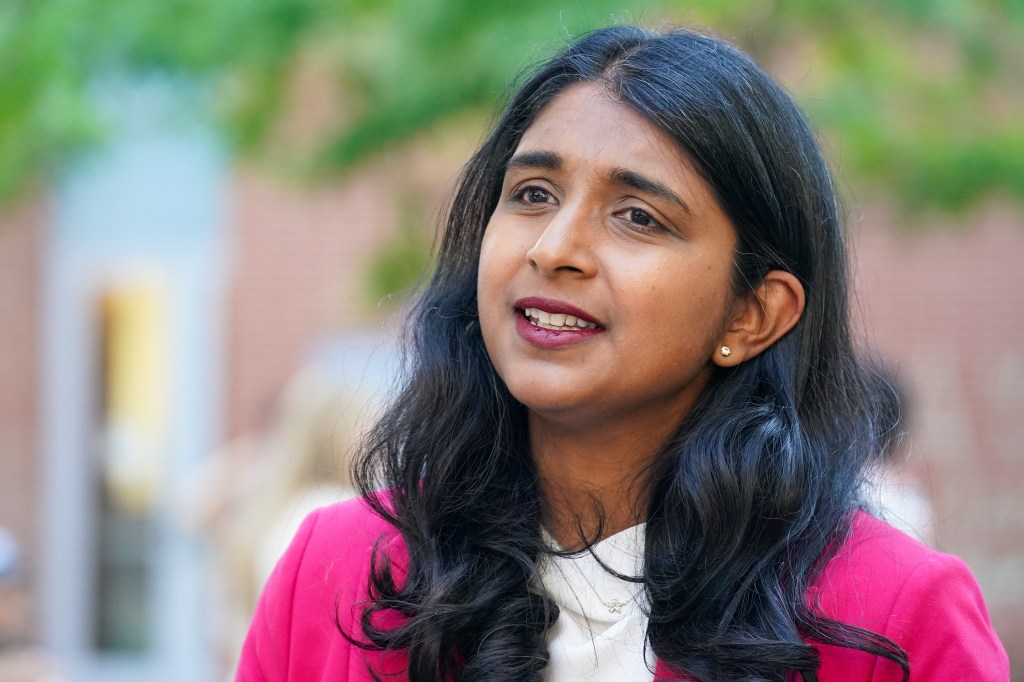 NY Attorney General candidate, Saritha Komatireddy.