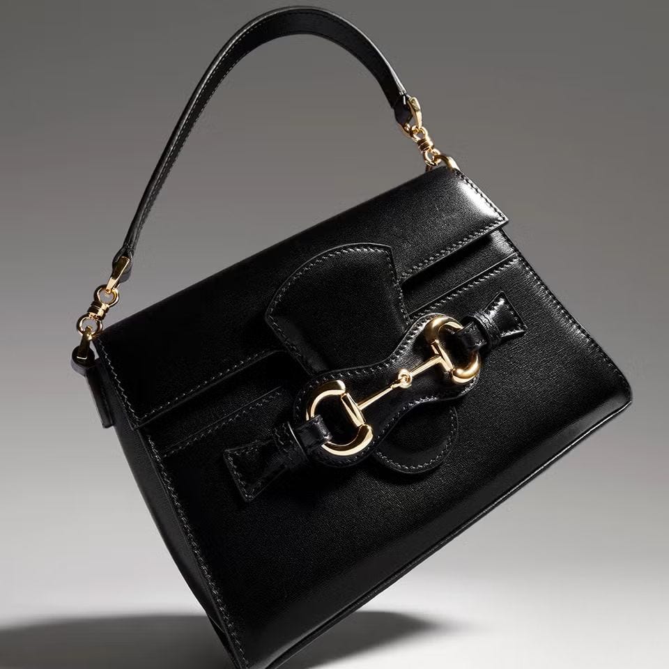 Horsebit Duomo Small Top Handle Bag