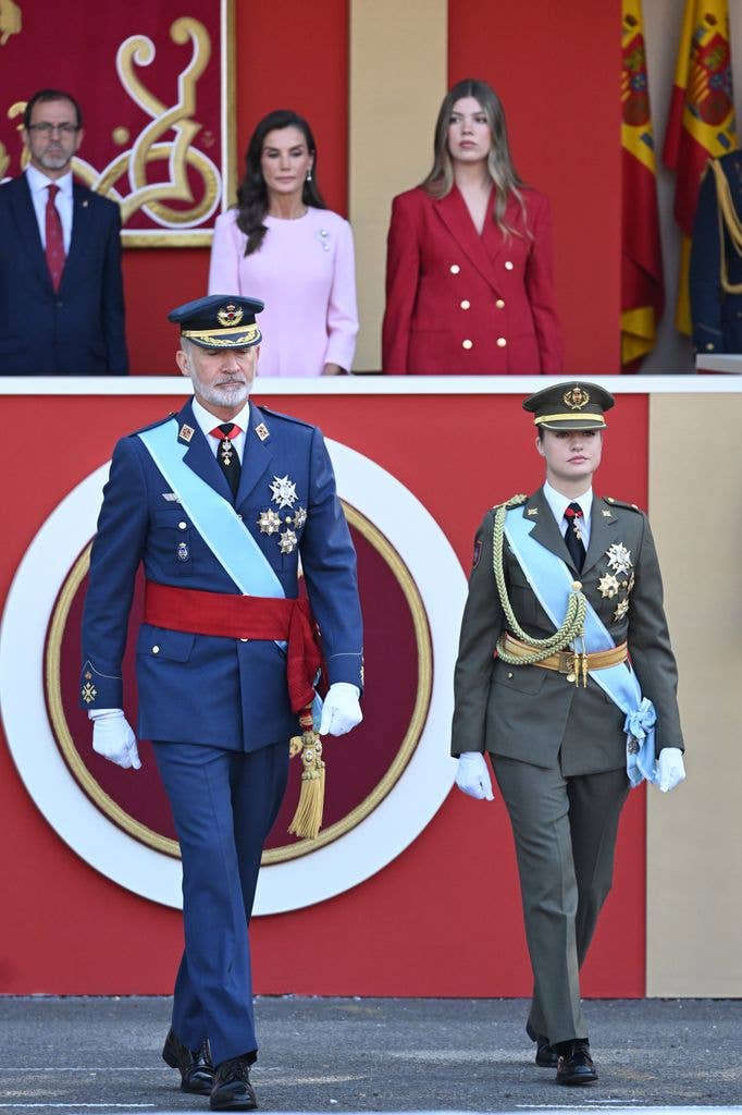 Princess Leonor wore her army uniform