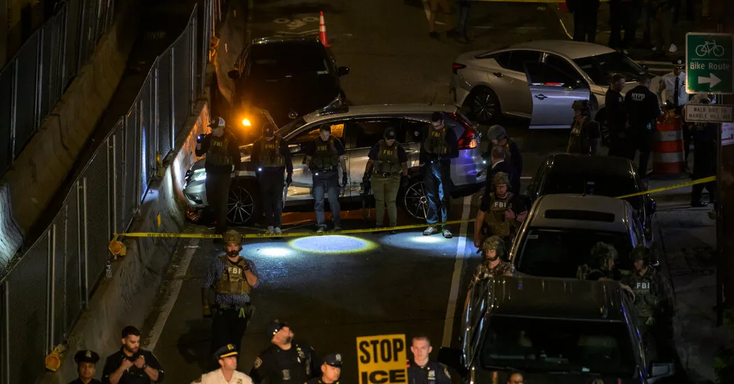 N.Y.P.D. Videos Show Moments Before and After ICE Shooting