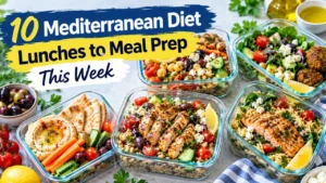 10 Easy Mediterranean Diet Lunches to Meal Prep This Week