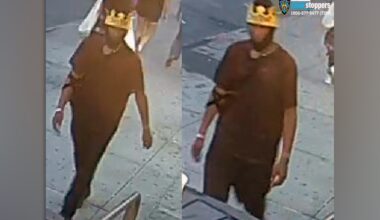 Sex abuse suspect wearing crown sought by NYPD for accosting woman in Brooklyn