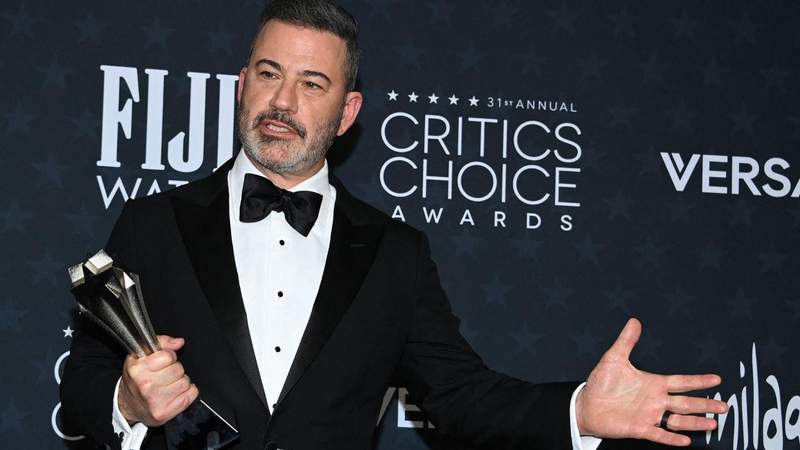 Late night host Jimmy Kimmel said he would pass on Davidson's request to Mayor Mamdani. MEGA