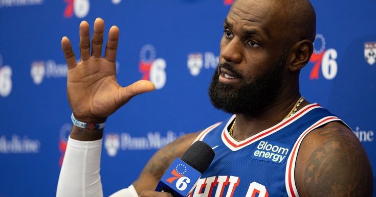 LeBron James' helicopter rides between Philly and New York are being paid for by Fanatics