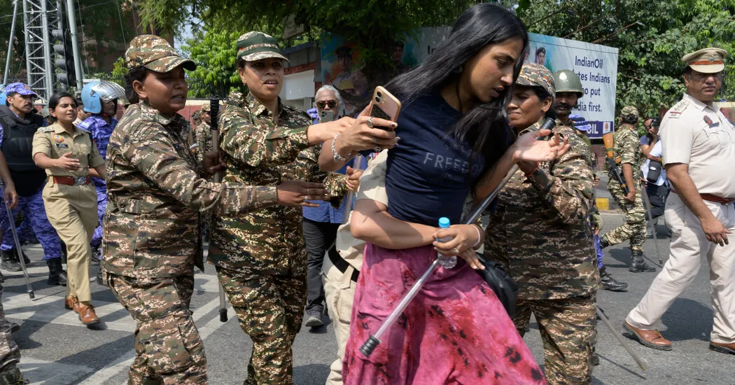 Protest Leaders Rounded Up as New Delhi Is Locked Down
