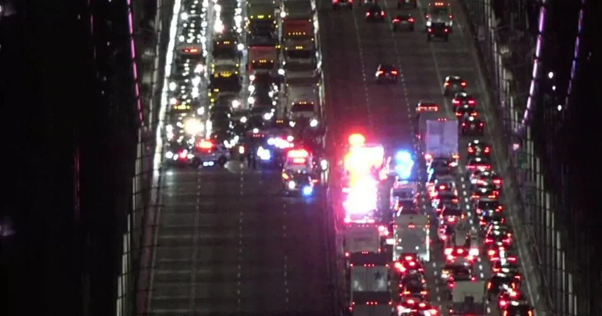 Deadly shooting on George Washington Bridge causes upper level closure