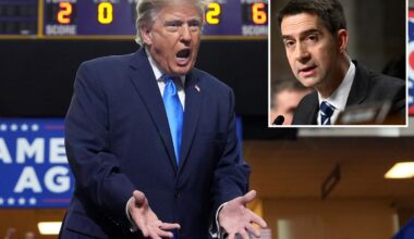 Furious Trump doxes Sen. Tom Cotton, releases personal cell number, over bill to end daylight savings