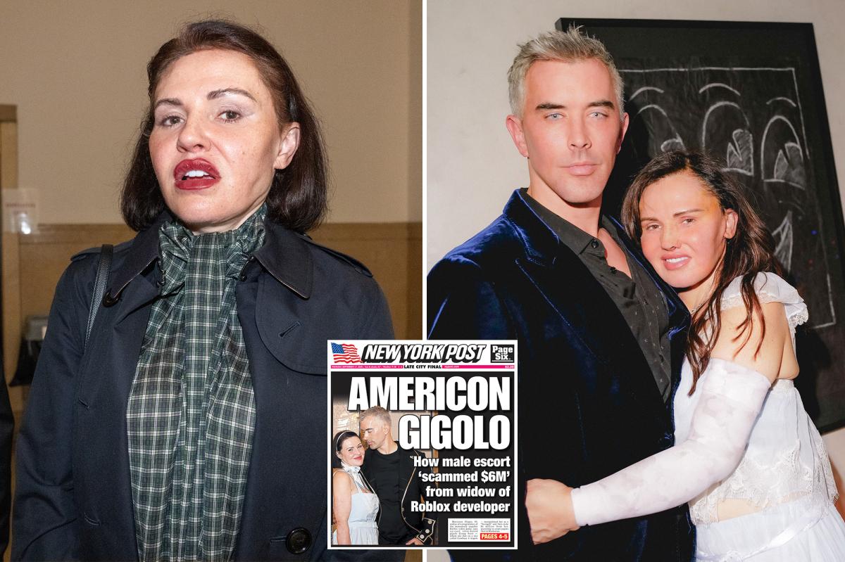 Love-starved NYC widow loses bid to recoup $6M from male escort