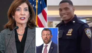 DHS Secretary slams Hochul for staying silent on NYPD cop stabbed by illegals