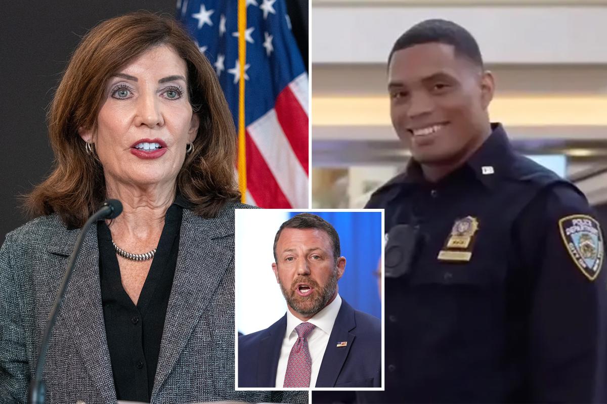 DHS Secretary slams Hochul for staying silent on NYPD cop stabbed by illegals