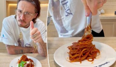 Brooklyn Beckham trolled for cooking 'burnt' spaghetti