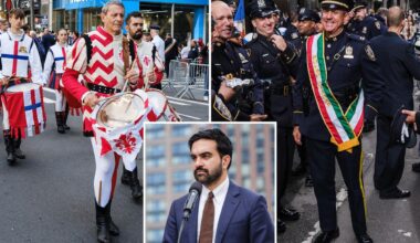 NYC Columbus Day paradegoers take Mamdani's no-show as latest snub to Italians