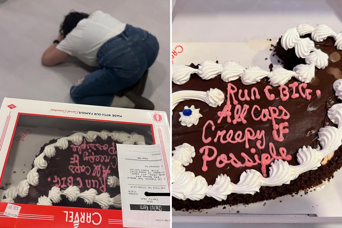NYC Carvel customer reveals hilarious birthday cake message blunder
