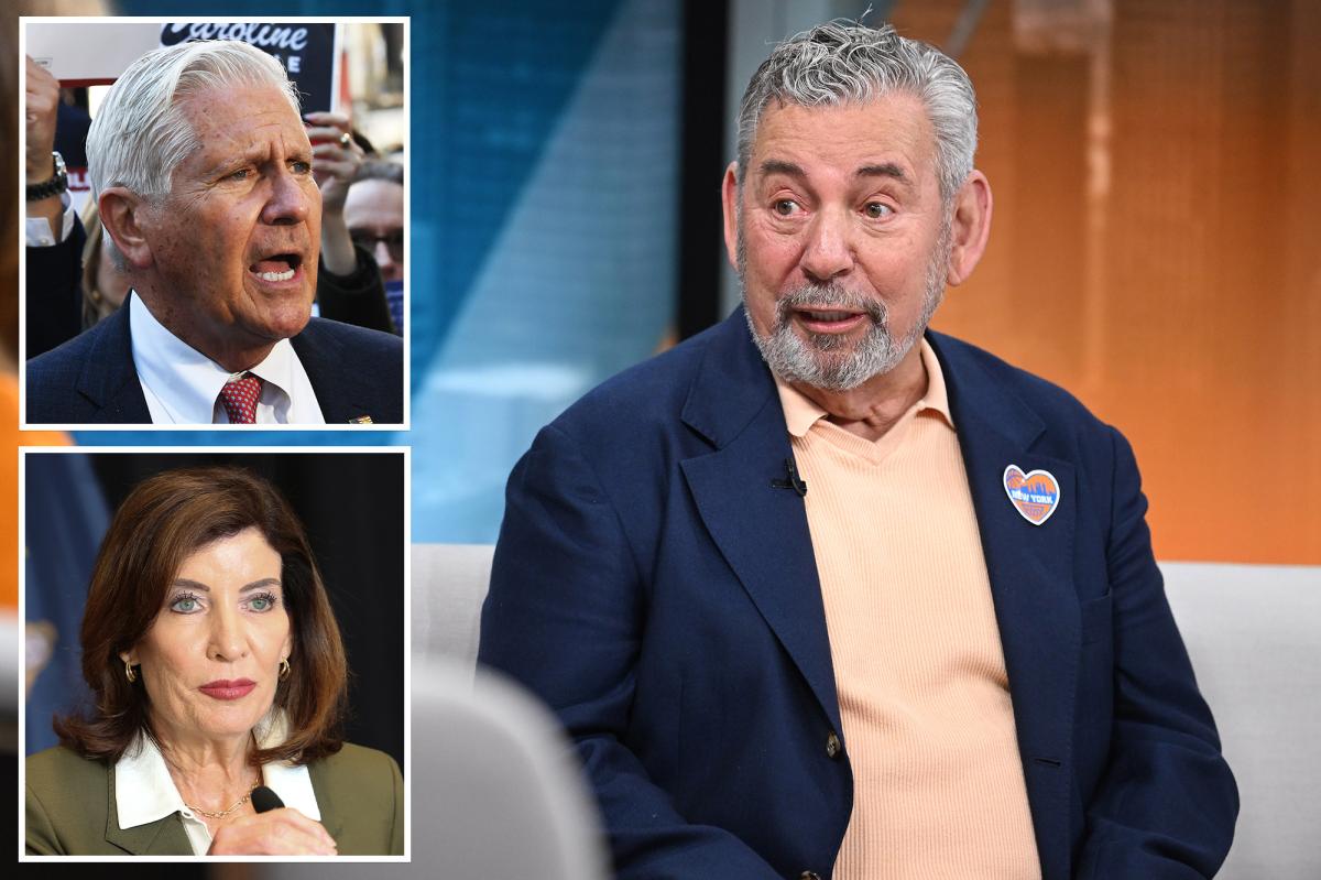 Knicks owner James Dolan challenges NYC business group to grow backbone and step into governor race 'before it is too late'
