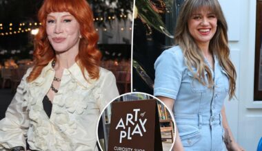 Kathy Griffin sides with Kelly Clarkson in Brooklyn store feud