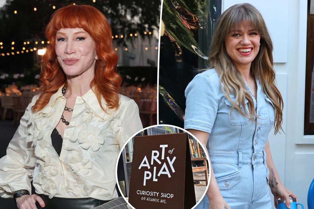 Kathy Griffin sides with Kelly Clarkson in Brooklyn store feud