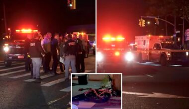 Wrong-way bicyclist fatally struck by FDNY ambulance in Staten Island: cops